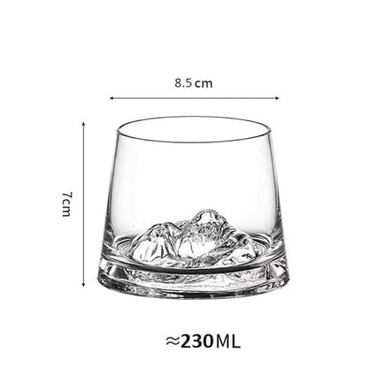 🏔️ Mount Blanc™ – Whiskey Glass