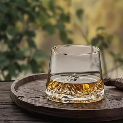 🏔️ Mount Blanc™ – Whiskey Glass