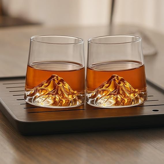 🏔️ Mount Blanc™ – Whiskey Glass