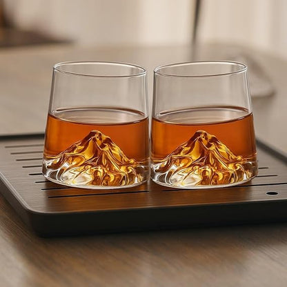 🏔️ Mount Blanc™ – Whiskey Glass