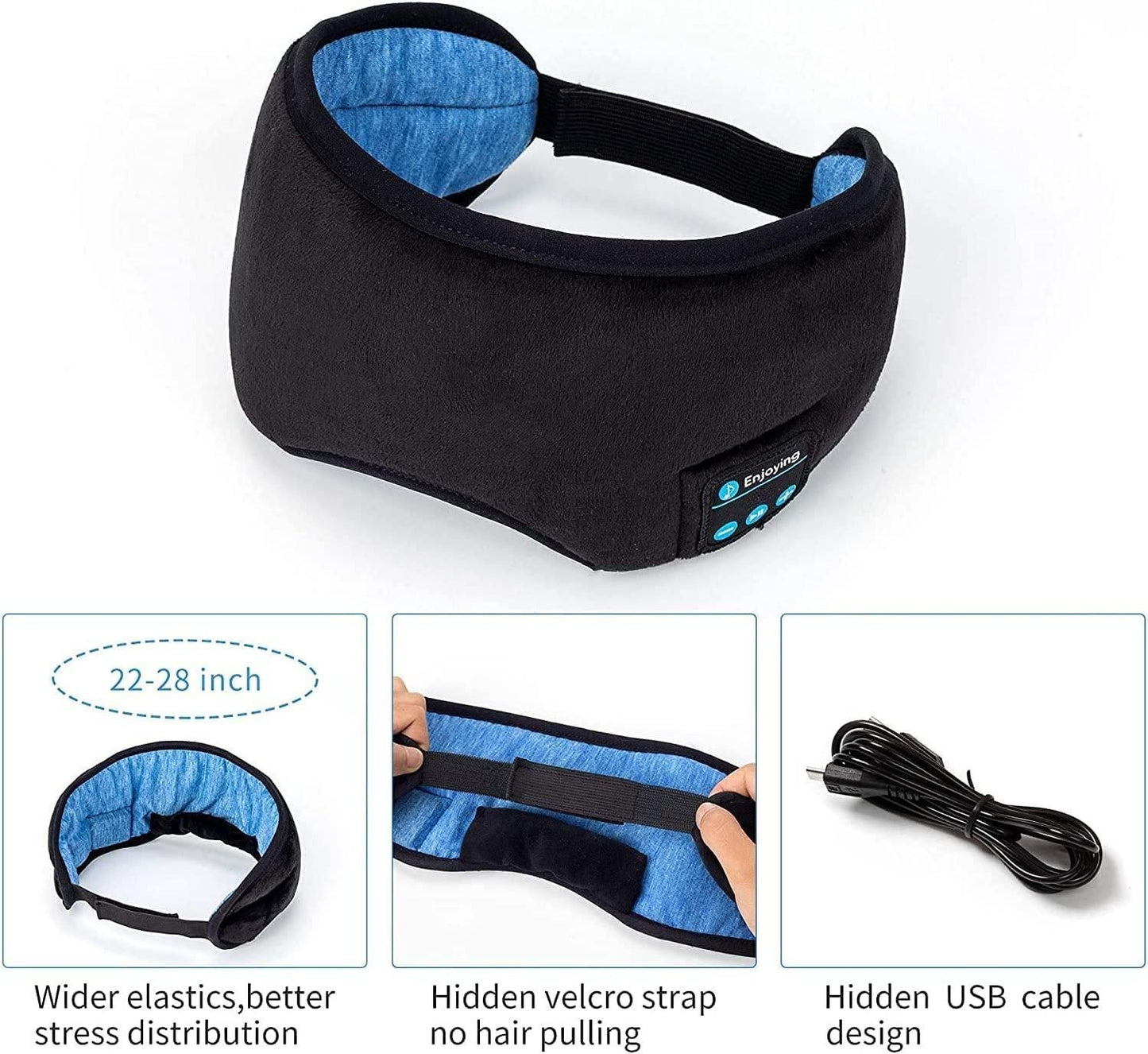 SleepTune™ Wireless Bluetooth Eye Mask With Music
