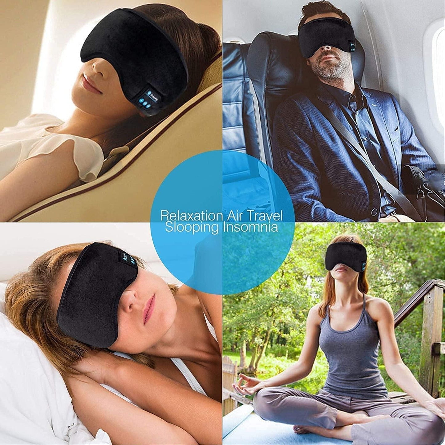 SleepTune™ Wireless Bluetooth Eye Mask With Music
