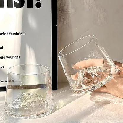 🏔️ Mount Blanc™ – Whiskey Glass