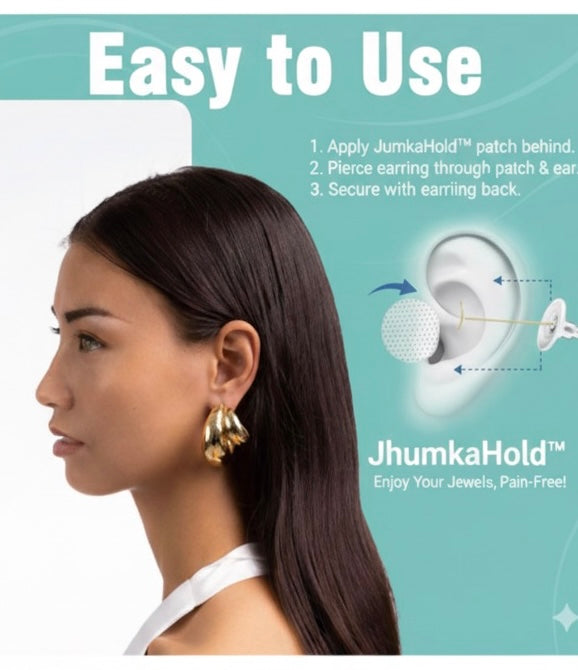 JhumkaHold™ - Patches (100 PCS)
