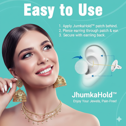 JhumkaHold™ - Patches (100 PCS)